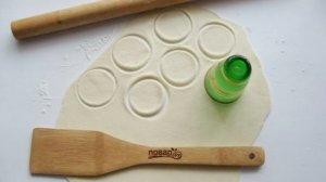 Постные пельмени с рыбой