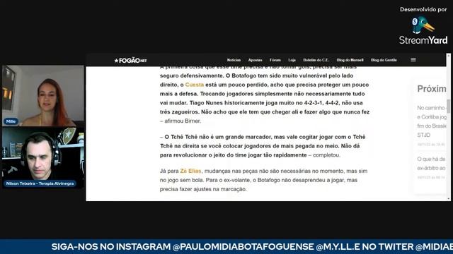 Botafogo anuncia T Nunes como treinador // Foco e intensidade máxima para as nossas batalhas finais смотреть онлайн