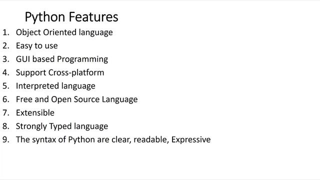 Python Introduction: History, Features, Implementations, Course Structure part-1 смотреть онлайн