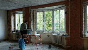 №10 Экономный ремонт в Хрущевке своими руками с нуля 2021 СПб / Маяки под штукатурку Волма