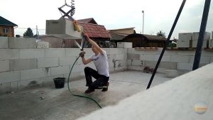 Кран для блоков.