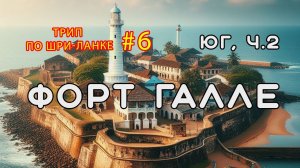 Форт Галле. Юг Шри-Ланки, часть 2. Трип по Шри-Ланке #6