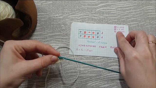 андалузский узор спицами. как связать. схема