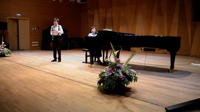 Б. Годар - Аллегретто. Степан Самутичев (кларнет), Фарида Хисмятова - фортепиано смотреть онлайн