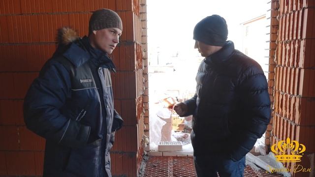Зимняя кладка из Porotherm Ӏ Технадзор