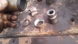 продолжение ремонта диска и супорта скания 4 весь поломался на работе