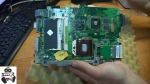 Restori.ru Asus K40AF. Часть 2. Разборка и подготовка к замене чипа