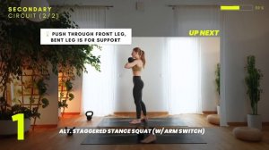 30 Min. Mobility x Weights x Core Workout | Strength & Conditioning | w/ KB or DB | No Talking