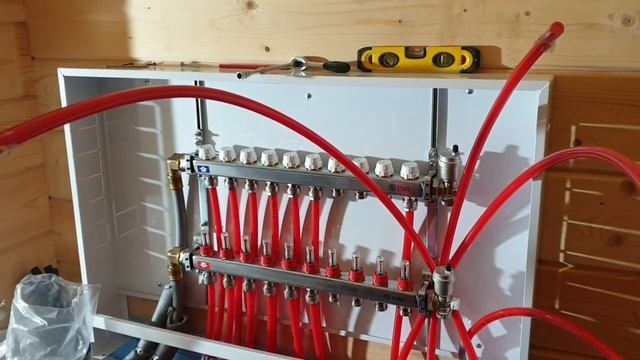 Коллектор, шкаф теплого пола. Что, зачем? смотреть онлайн