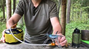 Титановая туристическая горелка Fire-Maple FMS-117T | 0+