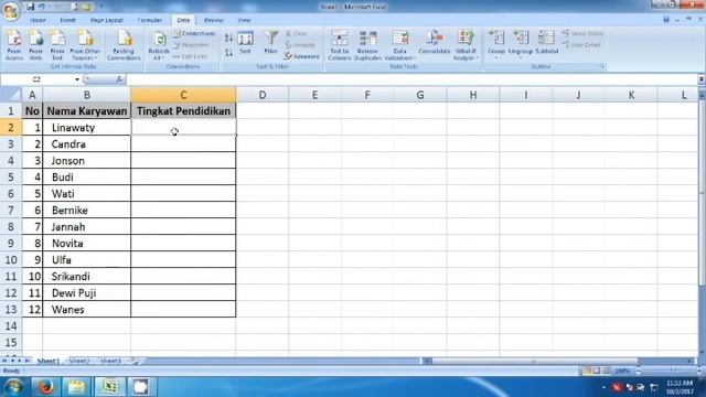 Cara Membuat Drop Down List Otomatis di Excel || Tips Excel смотреть онлайн