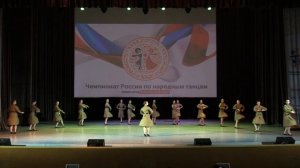 анс Тысячелетие Смуглянка военный танец Куванова О.С.