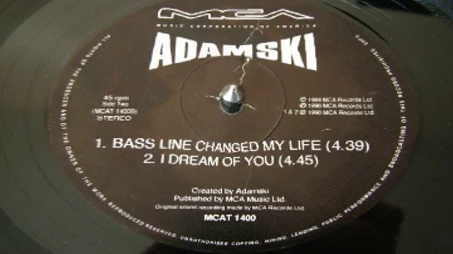 Adamski - Bass Line Changed My Life
