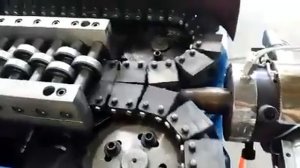 высокоскоростная линия по производству гофротрубы HDPE диаметром 11мм,17мм,25мм (часть1)