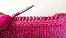 Как связать шнур i-cord спицами в полотне и продолжить вязание из открытых петель🔥