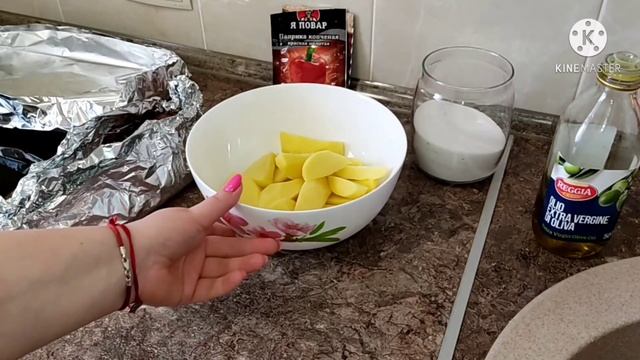 Запечённая голень Индейки...Очень вкусный Маринад для Индейки...Индейка Запечённая с картофелем... смотреть онлайн