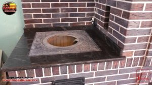 Установка чугунной плиты на печку под казан на огнеупорную смесь видео инструкция.mp4