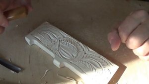 Резьба Татьянка. Техно Ивушка на Шкатулке. Часть 2