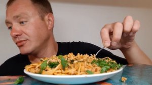 МУКБАНГ. ОБЖОР. СПАГЕТТИ ПО-ФЛОТСКИ. ПАСТА. ОБСУЖДАЕМ КОММЕНТЫ ?.