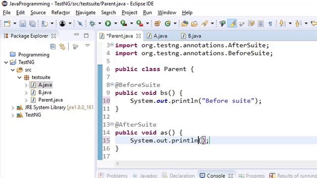 Tutorial 3 - TestNG @BeforeSuite @AfterSuite annotations смотреть онлайн