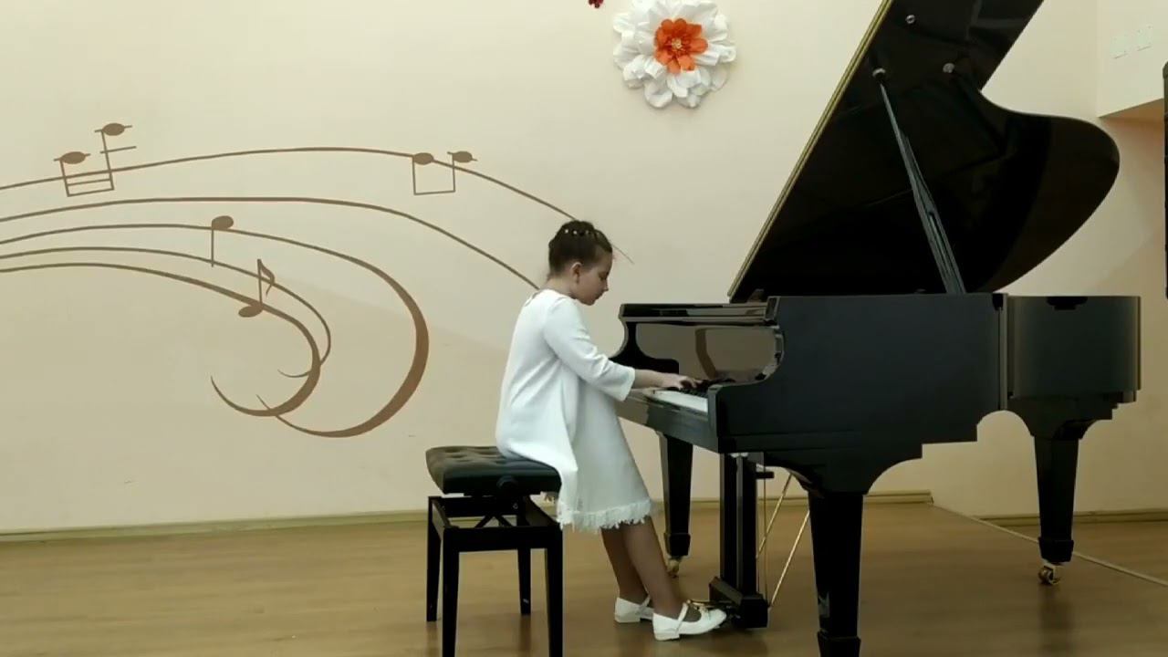 Заворина Злата Г.Свиридов "Звонят звоны" смотреть онлайн