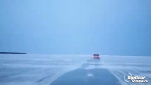 TopGear: Гламурная Teana на льду и бездорожье