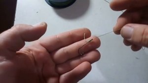 рыбалка для начинающих,как привязать крючек к леске