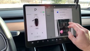 Tesla Model 3 interior walkthrough in Russian. Внутри Тесла