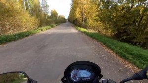 Большая поездка на рыбалку на Bajaj PULSAR 180.