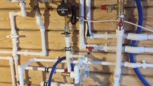 Обвязка газового котла- электрокотла