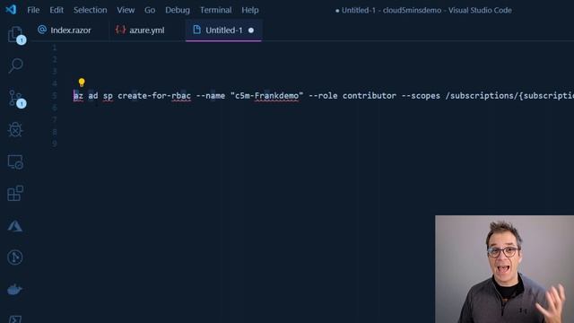 How to deploy automatically a new website with the GitHub Actions to Azure смотреть онлайн