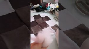 Подушка-сидушка из лоскутков! Шьем подушку Своими руками, утилизация отрезков разных тканей