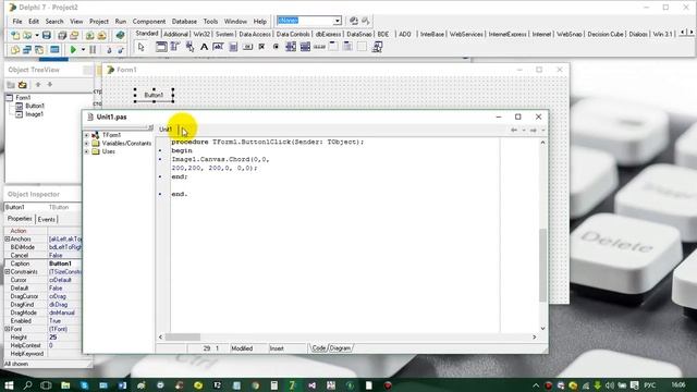 как нарисовать полуобрезанный круг делфи программирование моудль canvas delphi смотреть онлайн