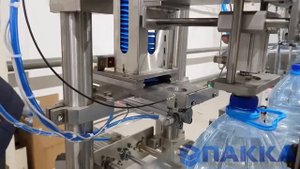 Автомат по одеванию ручки на ПЭТ-бутылки