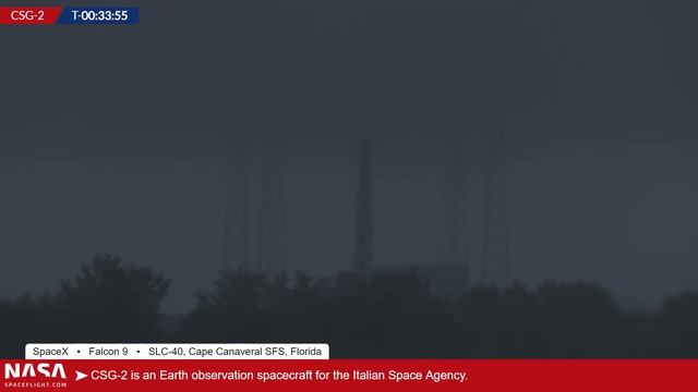 SCRUB: SpaceX Scrubs Launch of CSG-2 Mission