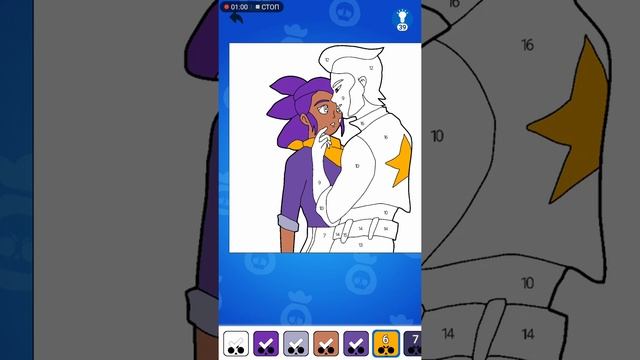 Как нарисовать очень красивую картину.Brawl Stars. смотреть онлайн