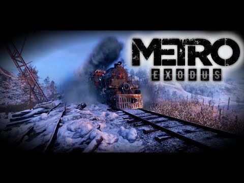 Первая остановка,Кит и дрезина-Metro Exodus Начало прохождение стрим запись часть #3