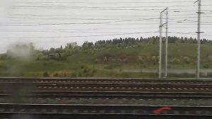 Отправление со станции Шаля / Departure from Shalya station