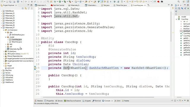 Hibernate 18. Mối quan hệ Many to Many trong Hibernate смотреть онлайн