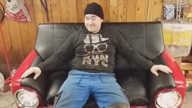 Диван из автомобиля ваз 2101 (копейка) своими руками
