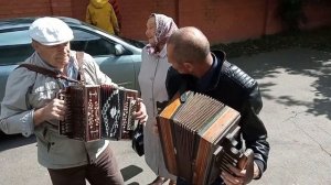 "БАРЫНЯ" с припевками - гармонисты Александр Рыбин и Евгений Баранов, припевает Мария Шушпанова