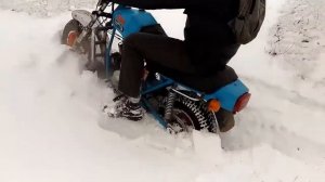 Зимой на мотоцикле | Тула ТМЗ 5.952