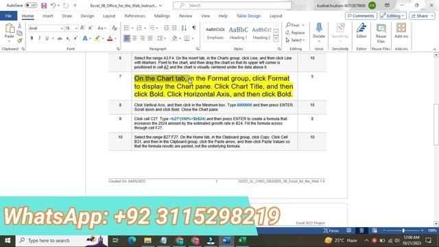 Excel_3B_Office_for_the_Web | Excel 3B Office for the Web | Complete Solution 100%