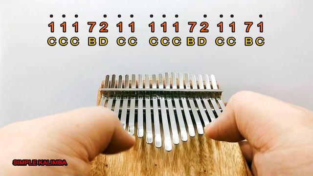 I Wanna Grow Old With You By Westlife  ||•Kalimba with Easy Tab•|| смотреть онлайн