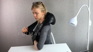Как работает? Массажер для шеи и плеч и спины с ИК-прогревом. Инструкция. Здоровая шея и спина