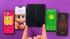 Treema vs ACR Phone vs FacetoCall vs Incoming Call iPhone 14PM + ZFold3 + Xiaomi 13 + Moto E40N + N