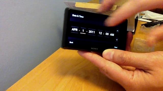 Initial setup of Sony TX100V смотреть онлайн