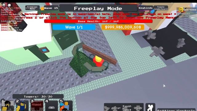 Outlaw Vs all bosses (Brick Defense) Roblox смотреть онлайн