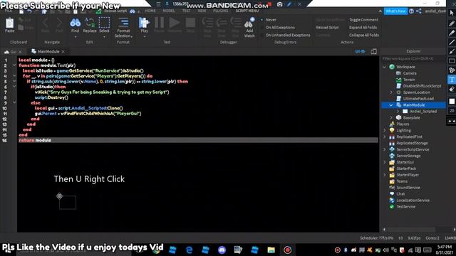 (Outdated) How to make your require Script in Roblox Studio смотреть онлайн