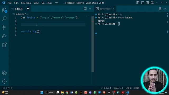 Arrays in Typescript | Push, Pop, Shift, Unshift, Splice and Slice Methods of Array | Khizar 3.0